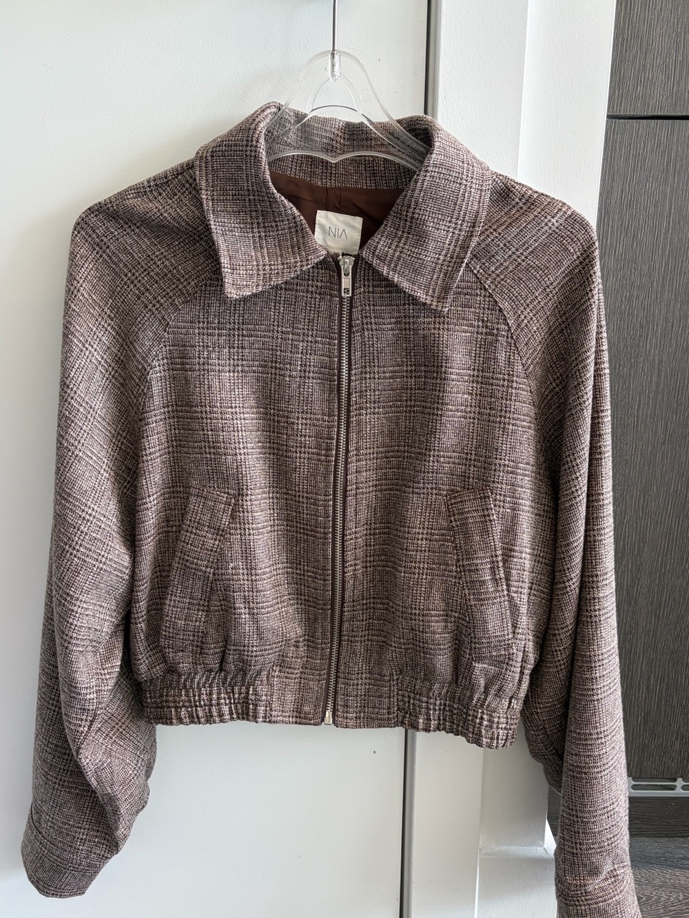 Risque Clothing Brown Bomber Jacket